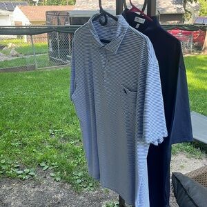 Set of two Peter Millar CL Golf Polos